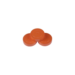 Halmakegel.com Damestein - Mühle - Backgammonstein - 21x7mm - orange 255707