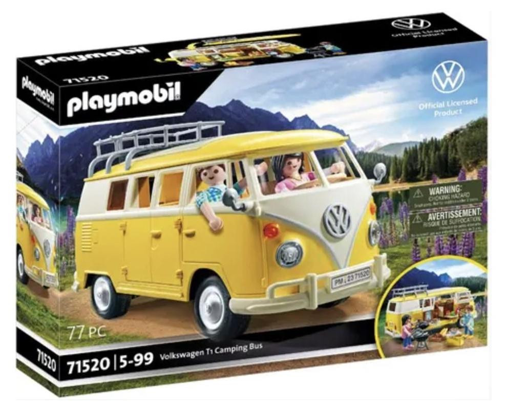 Playmobil Volkswagen T1 camperbus speelset