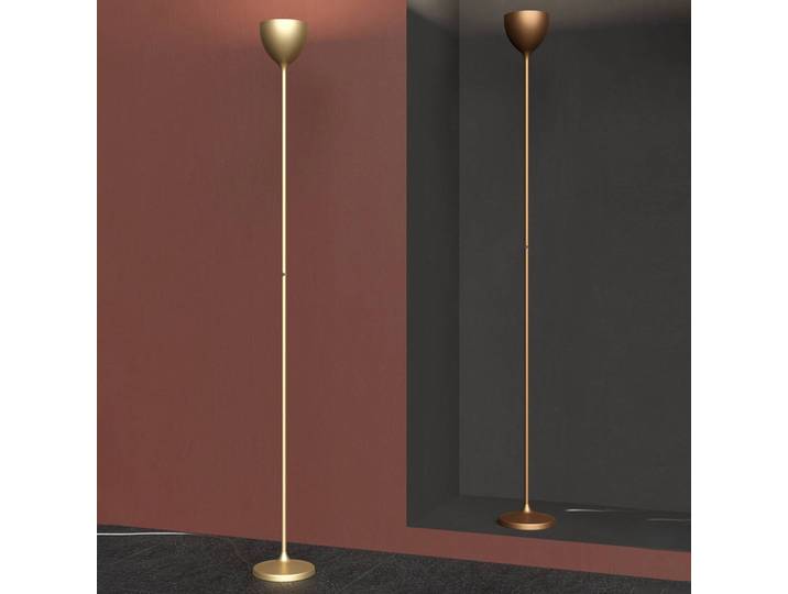 Rotaliana Deckenfluter Drink, dimmbar, messing / gold, für Wohn- / Esszimmer, Aluminium, Design