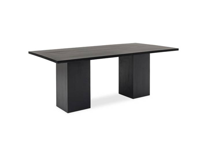Idimex Esstisch Maho schwarz, Schwarz, Holz, Mode, Rechteckig, 200x76x100 cm, Esszimmer, Esstische