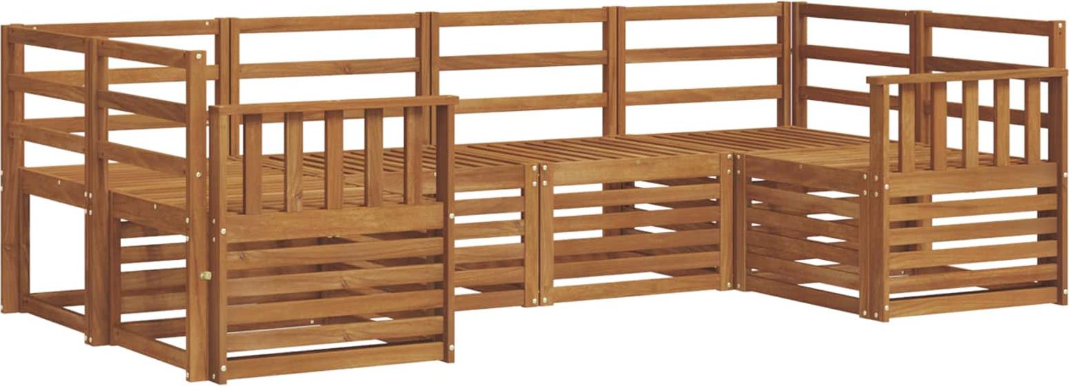 Ecksofa Set 6 pcs Natur