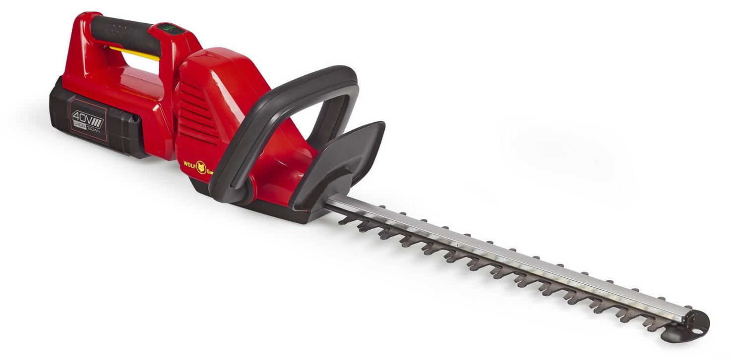 WOLF-Garten LYCOS 40/500 H, 50 cm, Doppelte Klinge, 2,2 cm, Schwarz, Rot, 50 cm, Ergonomisch