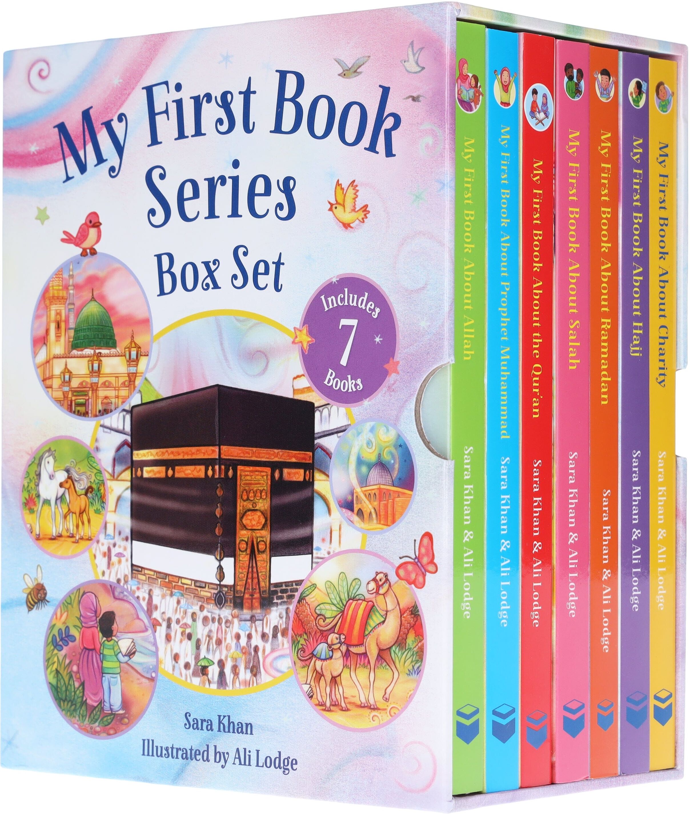 My First Book About Islam Series by Sara Khan: 7 Books Collection Box Set - Ages 2+ - Board Book Kube Publishing Ltd