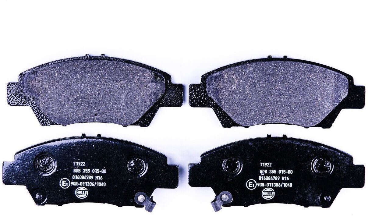 HELLA 8DB 355 015-001 Brake pad set
