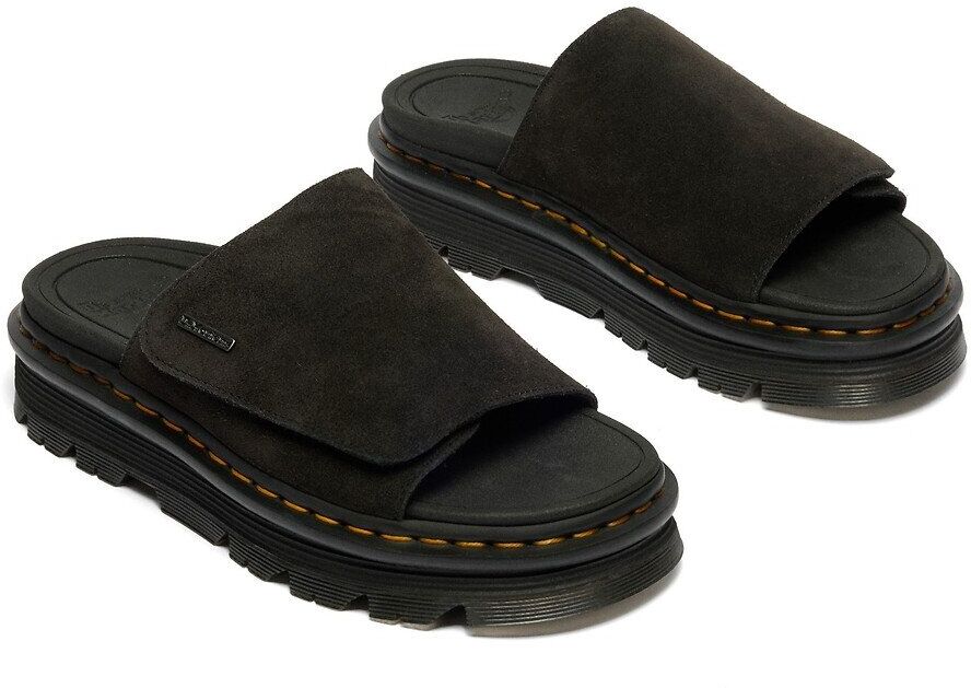 DR. MARTENS Mules ZebZag en cuir suède