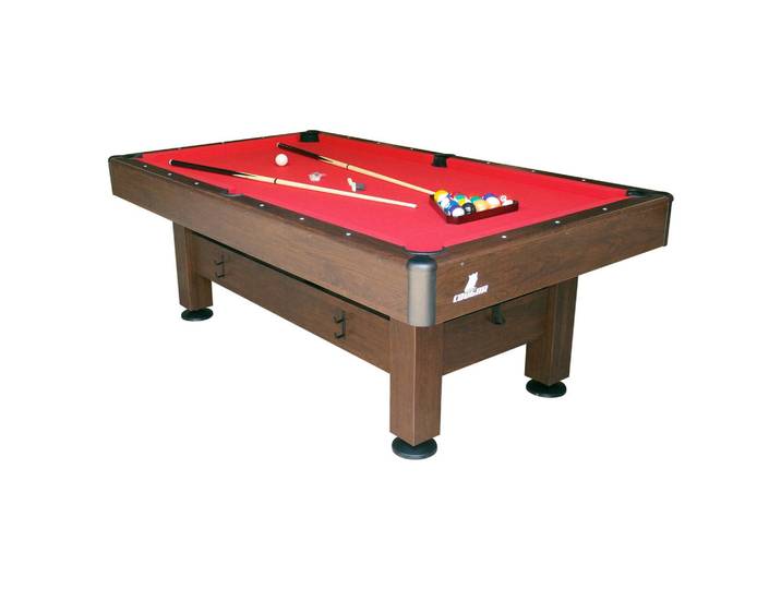 Billardtisch Cougar Saphir, Braun, Rot, Kunststoff, Holz, Metall, 125x79x225 cm, Freizeit, Sport & Fitness, Spieltische