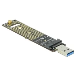 DeLOCK Konverter USB 3.1 Gen 2 zu M.2 NVMe PCIe SSD