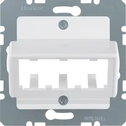 Berker Zentralplatte pws f.3 MINI-COM Module 142709