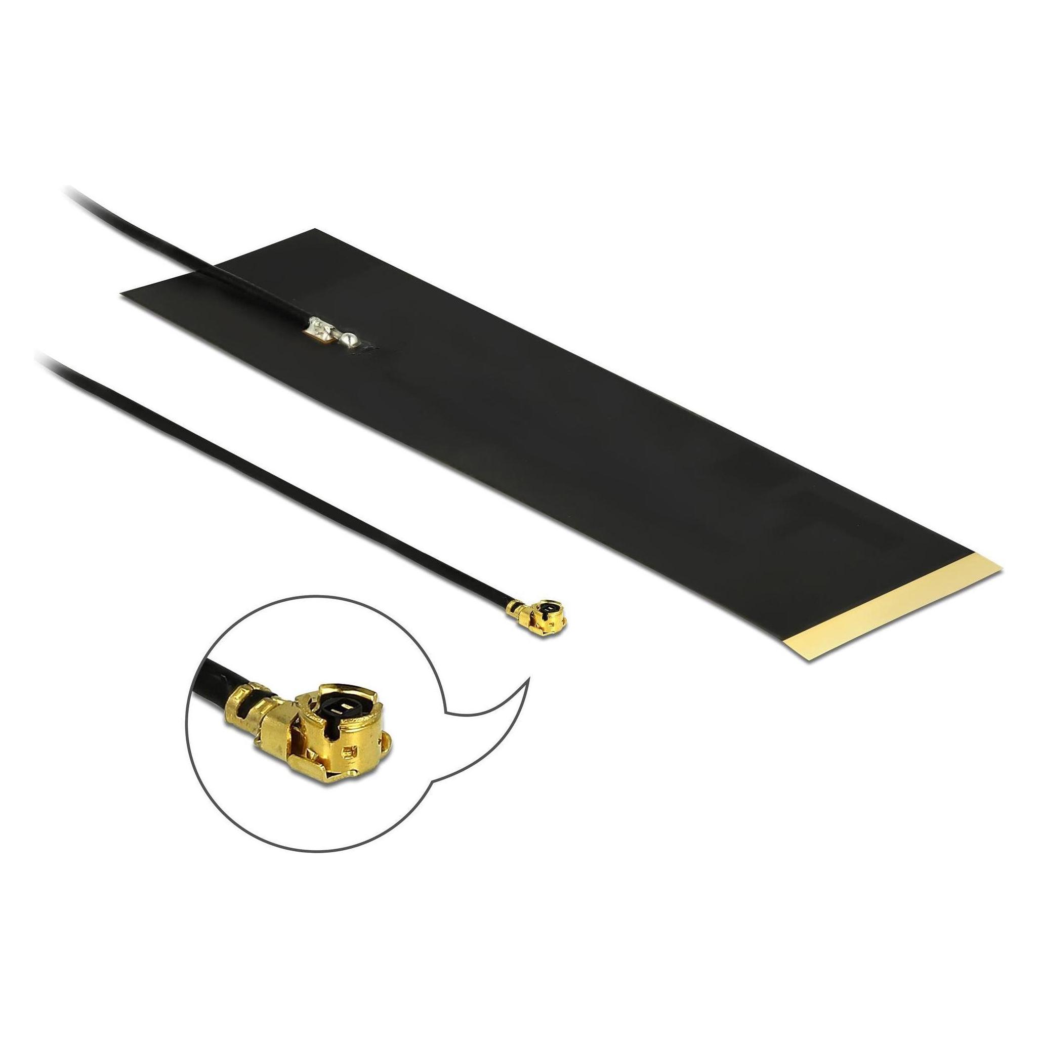 Delock LTE-Antenne MHF I zum Kleben 3,9 dBi (DECT) (12612)
