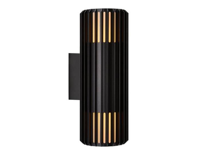 Nordlux Wandaußenleuchte Aludra Double - Seaside Schwarz Modern