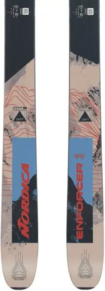 All Mountain Ski Nordica Enforcer 99 (185cm - Blue / Sand)