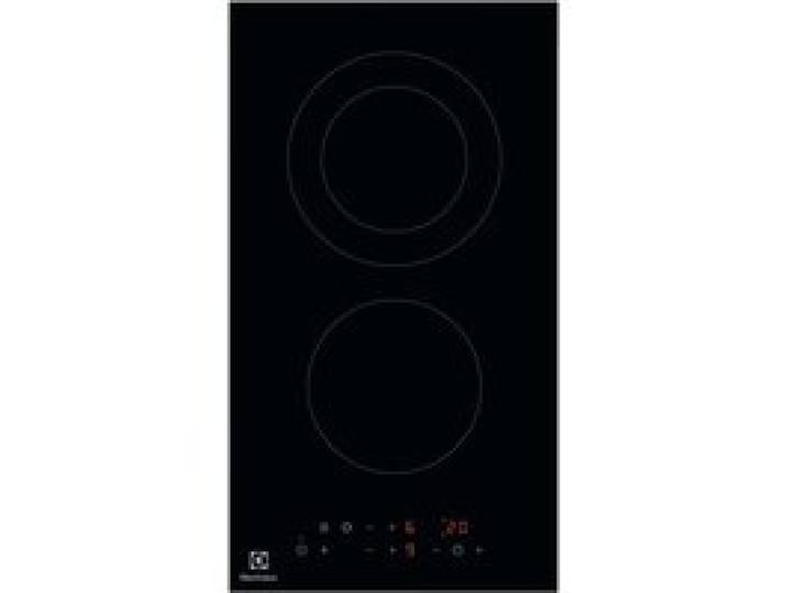 Table Vitrocéramique - ELECTROLUX - LHR3233CK - 2 plaques de cuisson - Noir - 27 cm x 49 cm