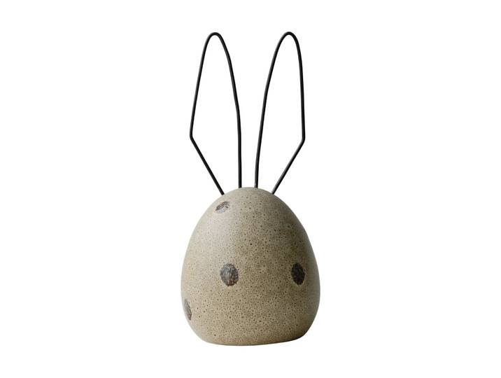 DBKD Décoration de Pâques Hare H18 cm Beige dot