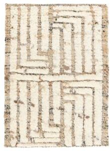 Villa by Classic Home Tuku Handwoven Jute Blend Accent Rug