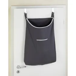 Türwäschesammler CANGURO (BHT 52x81x10 cm) - grau - BHT 52x81x10 cm