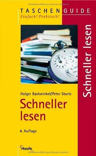 Holger Backwinkel - Schneller lesen. Zeit sparen, das Wesentliche erfassen, mehr behalten - Preis vom 09.10.2026 07:28:09 h
