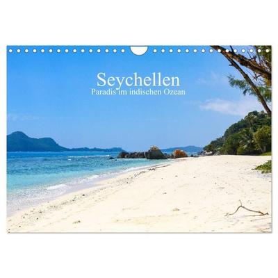 Seychellen - Paradis im indischen Ozean (Wandkalender 2027 DIN A4 quer), CALVENDO Monatskalender