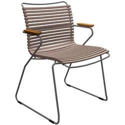 Click Gartenstuhl mit Armlehne sand