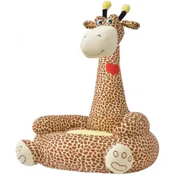 vidaXL, Kinderstuhl + Kindertisch, Cajonita (Giraffe) (Kindersessel)