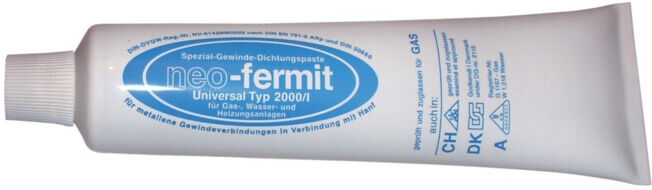 Fermit Pâte d’étanchéité neo - Tube, 150 g (01002)