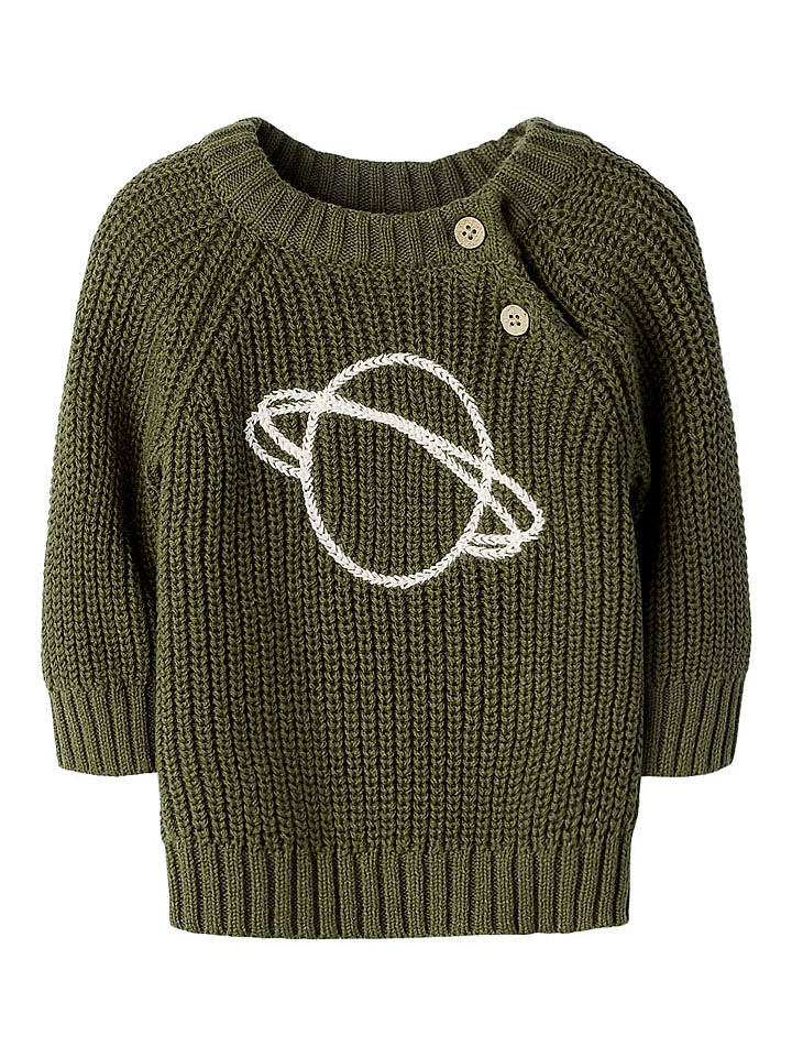 Lil Atelier Pullover "Emlen" in Khaki - 74