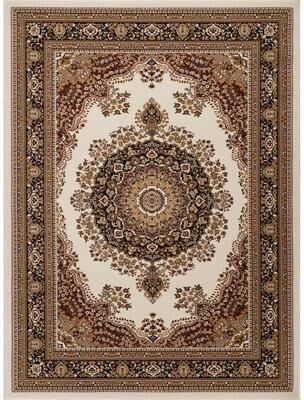 Kodotan sofa Ivory 5 ft. 3 in. x 7 ft. 3 in. Luxury Area Rug, 0.43 Pile Height – Sophisticated Warmth for Any Room
