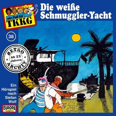 TKKG - Folge 38: Die weiße Schmuggler-Yacht - H.G. Francis,Stefan Wolf, Audio, 4064066626976