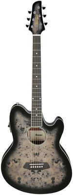 Ibanez TCY10PA-BKB Transparent Brown Black Burst Hochglanz