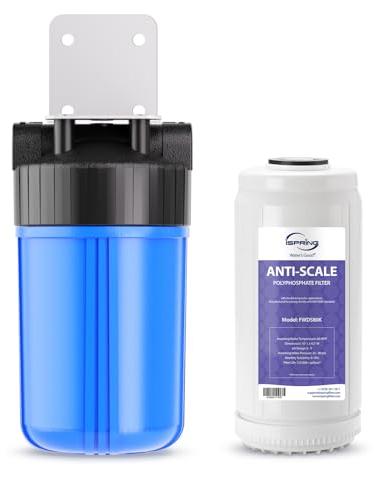 Anti-Scale 10" x 4,5" Ganzhaus-Wasserfilter mit patentiertem Scale Inhibitor