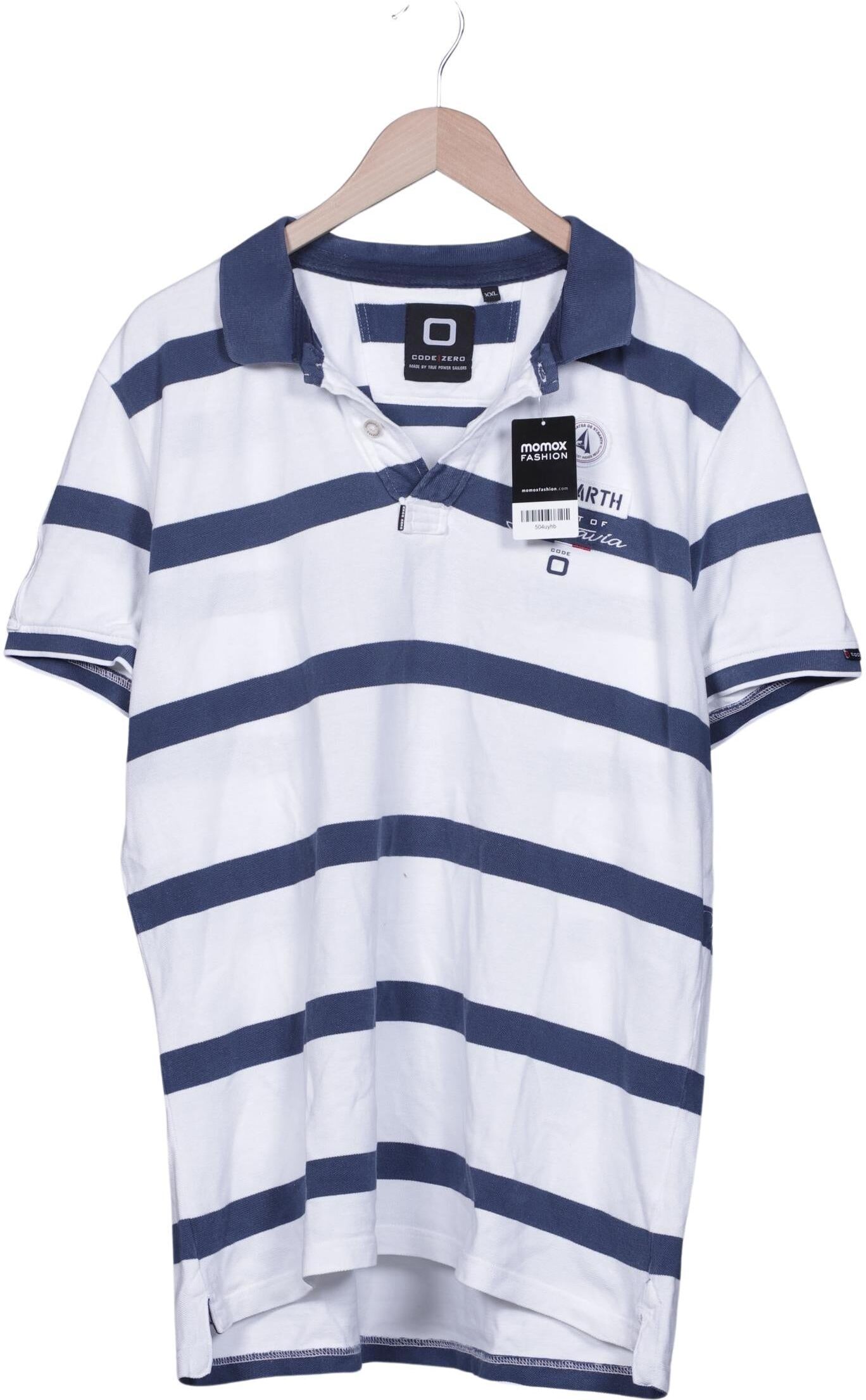 Code Zero Herren Poloshirt, Mehrfarbig, Gr. Xxl, Baumwolle - Second Hand