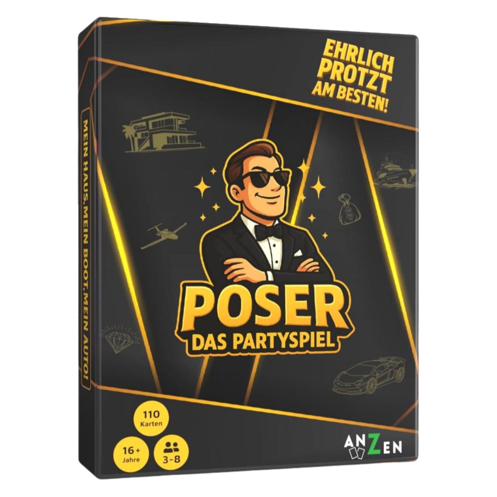 Anzen Spiele Poser (d) (Deutsch, 3 - 8 Spieler) (3113015)