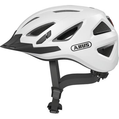 Fahrradhelm ABUS "URBAN-I 3.0" Gr. M, weiß (polar weiß), Helme, M Kopfumfang: 52cm - 58cm