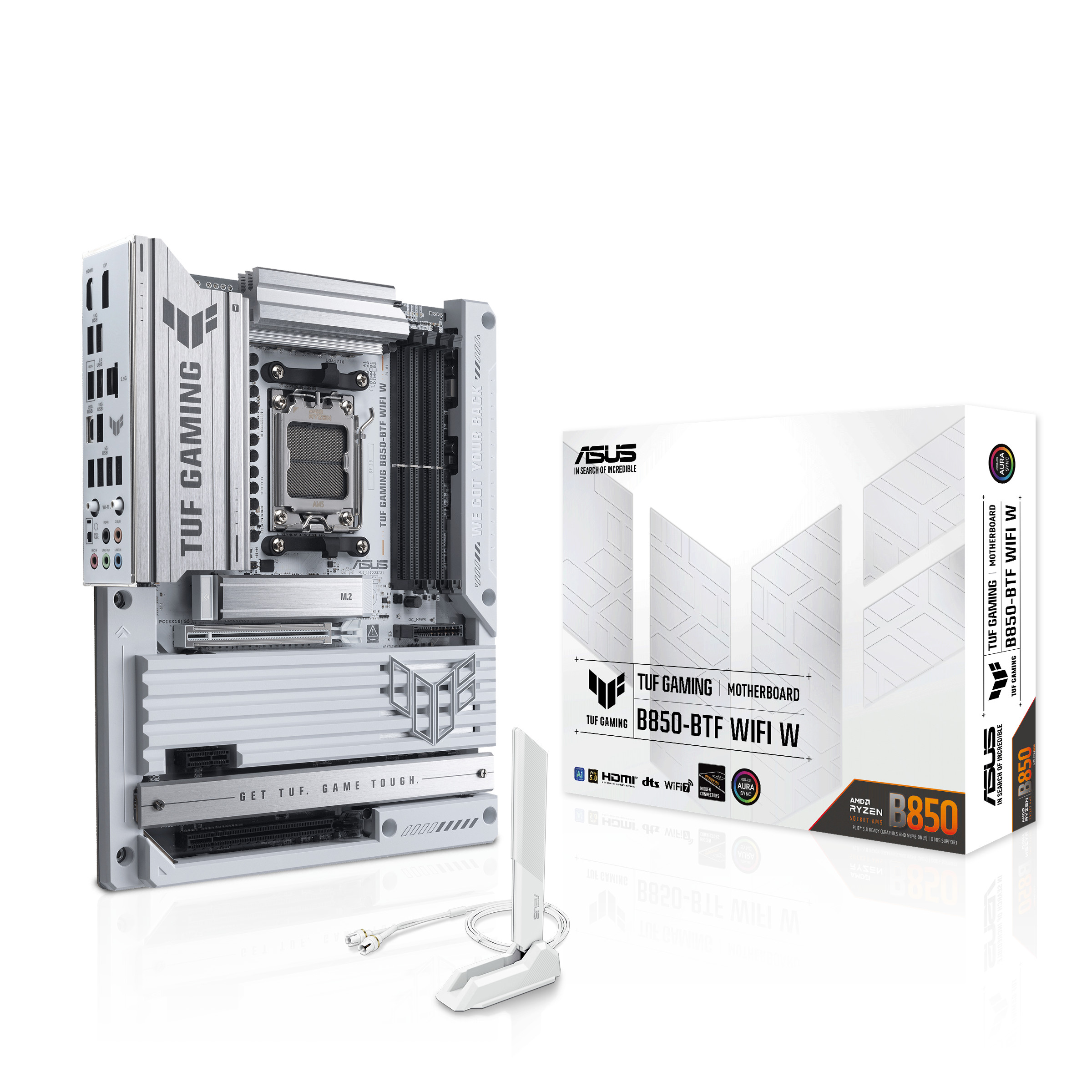 ASUS TUF GAMING B850-BTF WIFI W ATX Mainboard - Sockel AM5