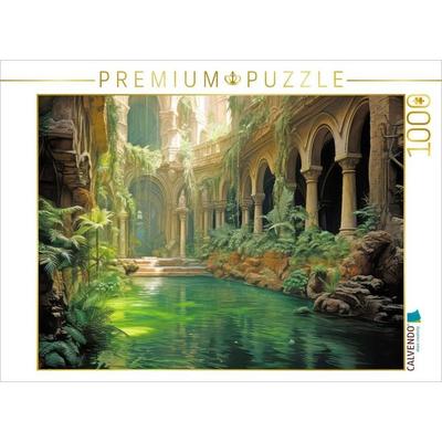 CALVENDO Puzzle Ruinen der versunkenen Zivilisationen | 1000 Teile Lege-Größe 64x48cm Foto-Puzzle für glückliche Stunden