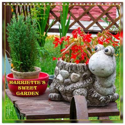 Harriette`s sweet garden (Wall Calendar 2026 12 × 12 Inch) CALVENDO 12 Month Wall Calendar