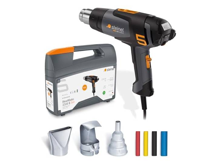 Steinel Heat Gun HM 2320 E Set, professioneel warmtepistool 2300 W