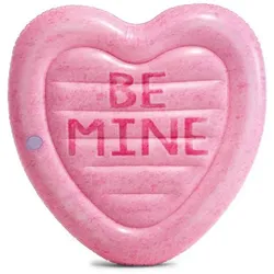 Intex 58789EU Luftmatratze - Candy Heart Island 145x142cm