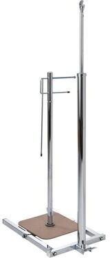 Econoco Polyethylene Vertical Dispensing Rack, Square Tubing, Holds 1 Roll