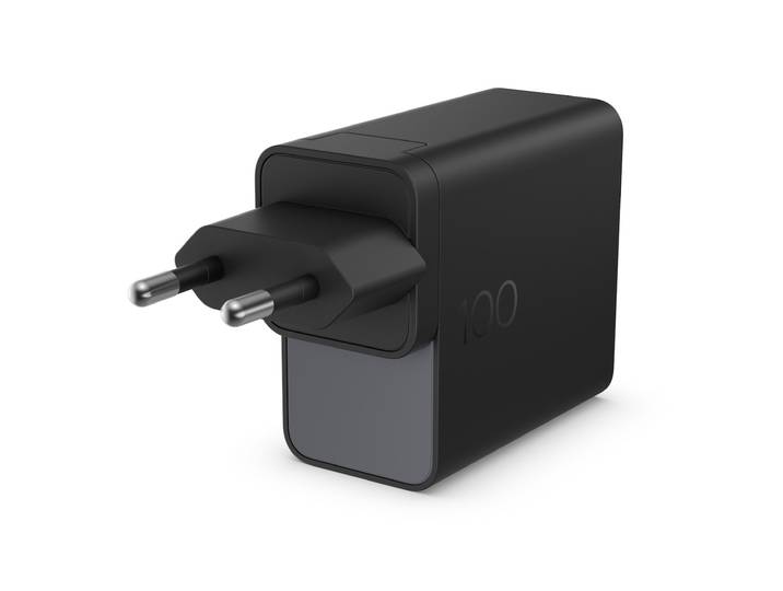 HP 100W GaN Wall Charger oplader Oplader Zwart