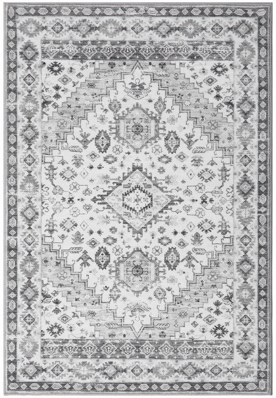 Langley Street Osias Rectangle Area Rug Grey Rectangle 160 x 230cm