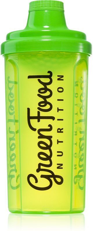 GreenFood Nutrition Shaker sports shaker Transparent Green 1 pc