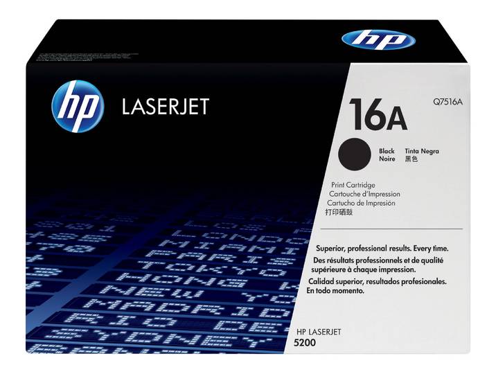 HP 16A Toner authentique Q7516A - Noir
