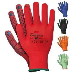 Arbeitshandschuhe mit PVC Noppen