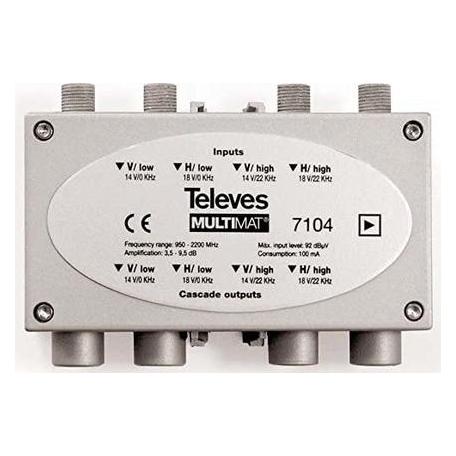Televes Verstärker MSV 44M SAT ZF (MSV44M)