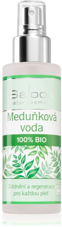 Saloos Floral Water Lemon Balm 100% soothing floral water for skin renewal 100 ml