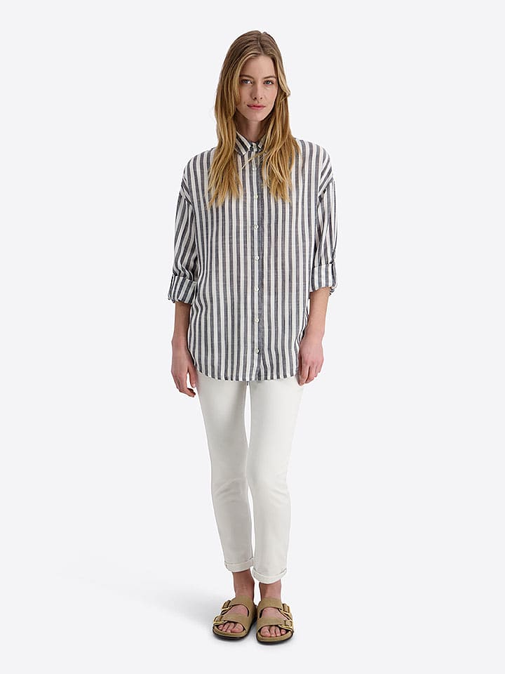 Timezone Hemd - Loose fit - in Dunkelblau - XXL