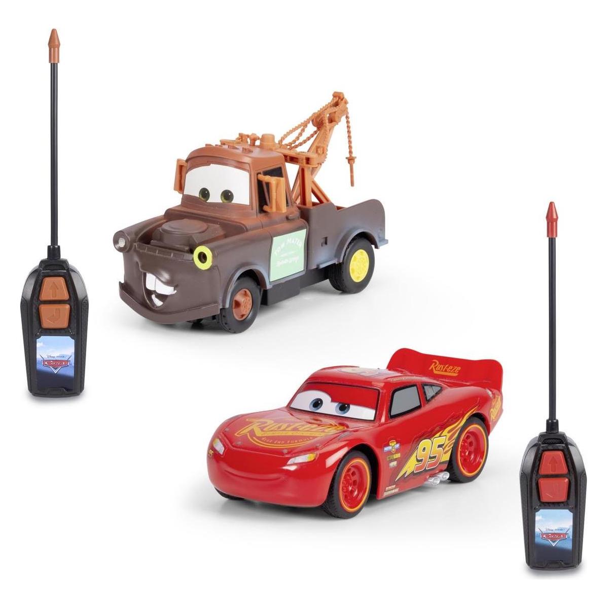 Dickie RC Cars LMQ + Mater Twin Pack 1:32 (203084037)