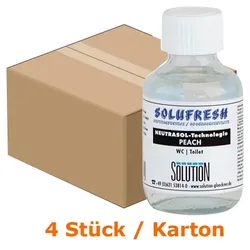 SOLUFRESH Aeron Duftkonzentrat Peach mit NEUTRASOL-Technologie zur Anwendung im WC oder Bad