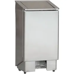 Chefgastro Mülleimer mit Fusspedal 60L BxTxH 370x400x800mm