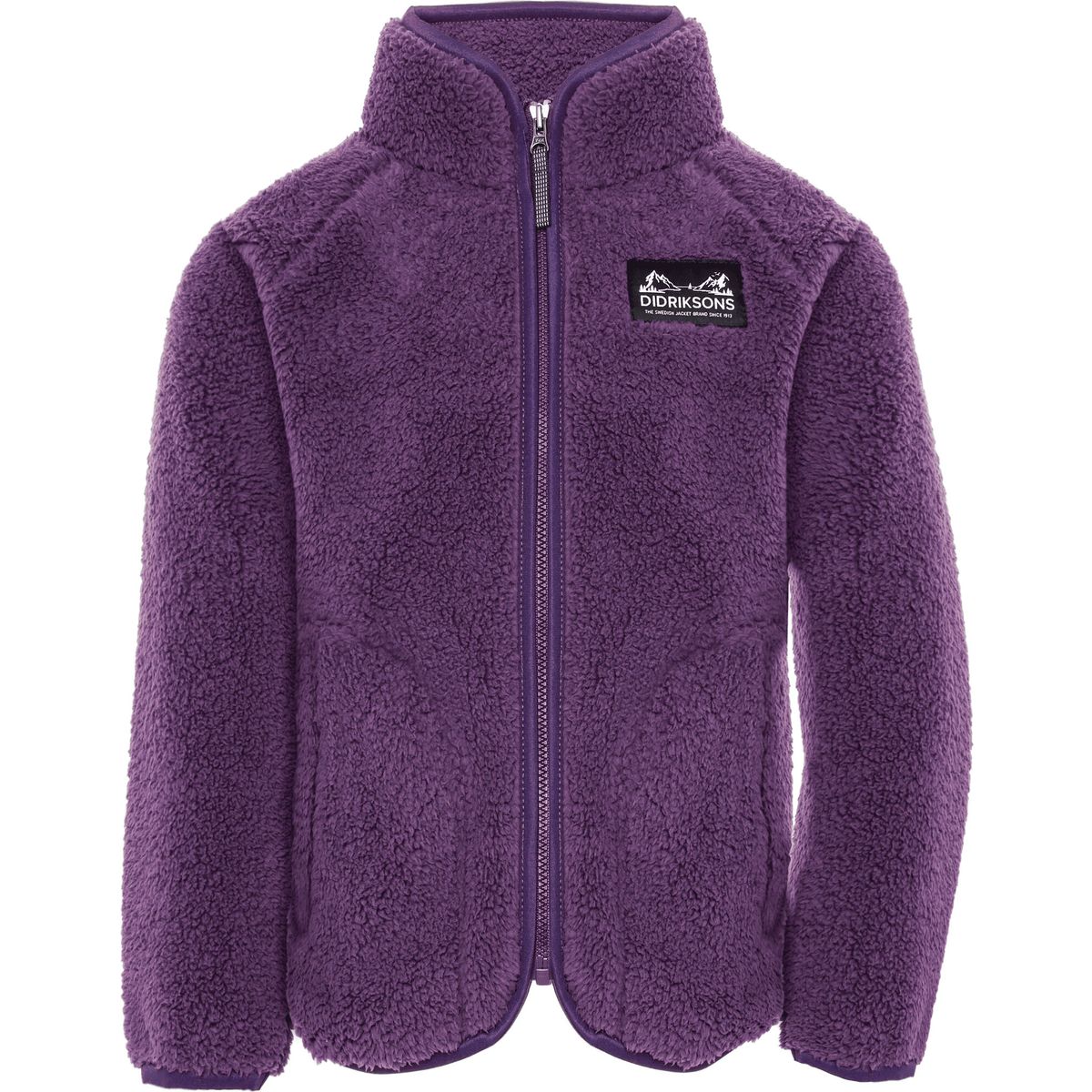 Didriksons Gibbs Kids Fullzip 2 northen purple (I17) 80 505577I17080